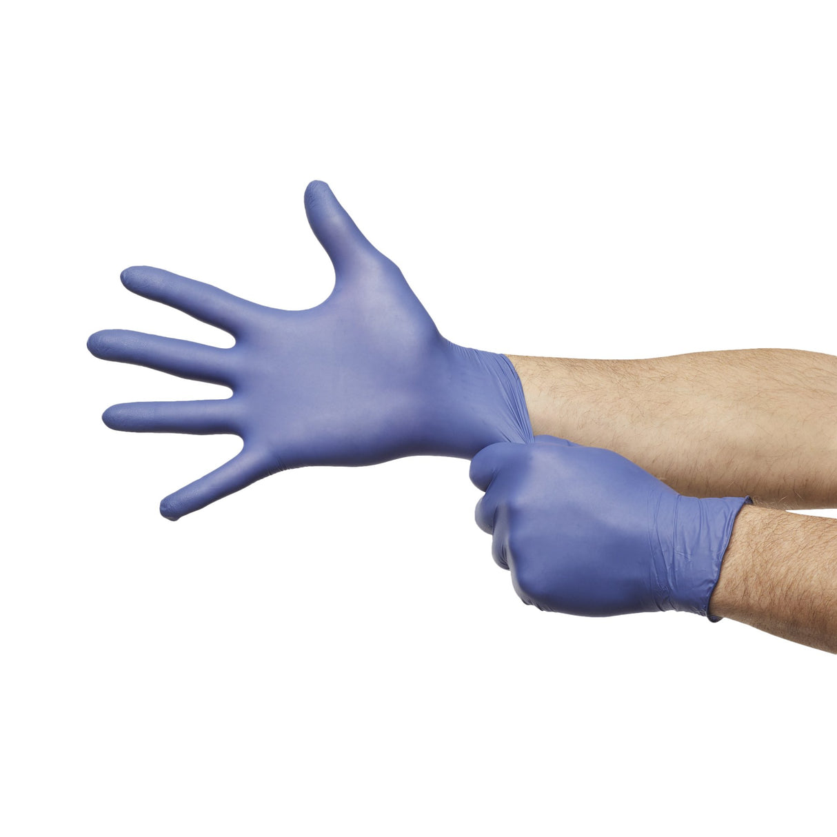Exam Glove McKesson Confiderm® LDC Small NonSterile Nitrile Standard Cuff Length Fully Textured Blue Chemo Tested / Fentanyl Tested - BeHope