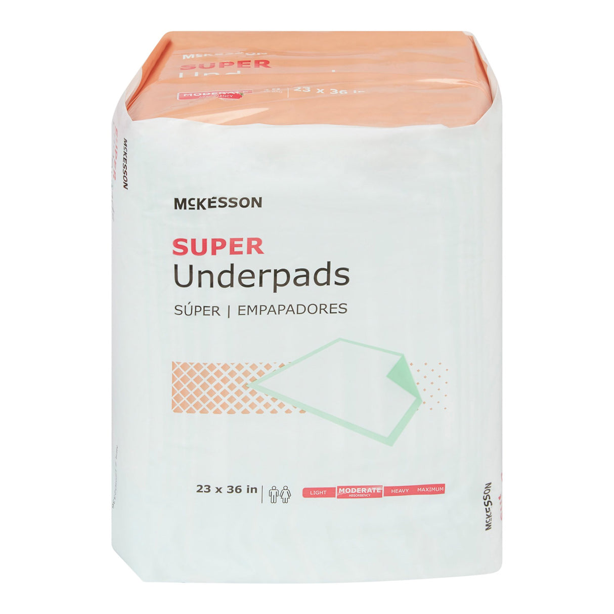 Disposable Underpad McKesson 23 X 36 Inch Fluff / Polymer Moderate Absorbency - BeHope