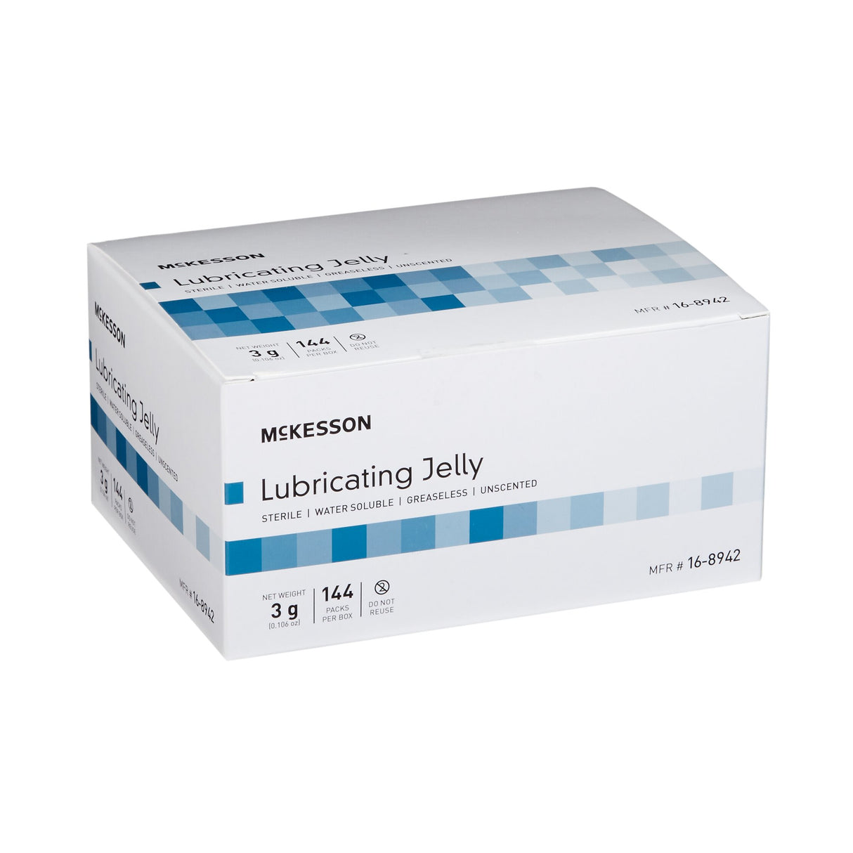Lubricating Jelly McKesson 3 Gram Individual Packet Sterile - BeHope