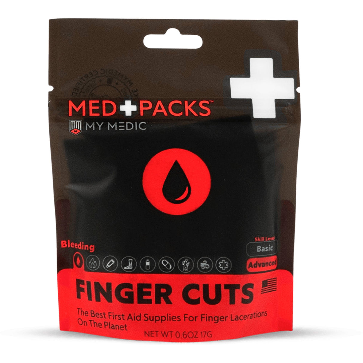 First Aid Kit My Medic™ MED PACKS FInger Cut Pouch - BeHope
