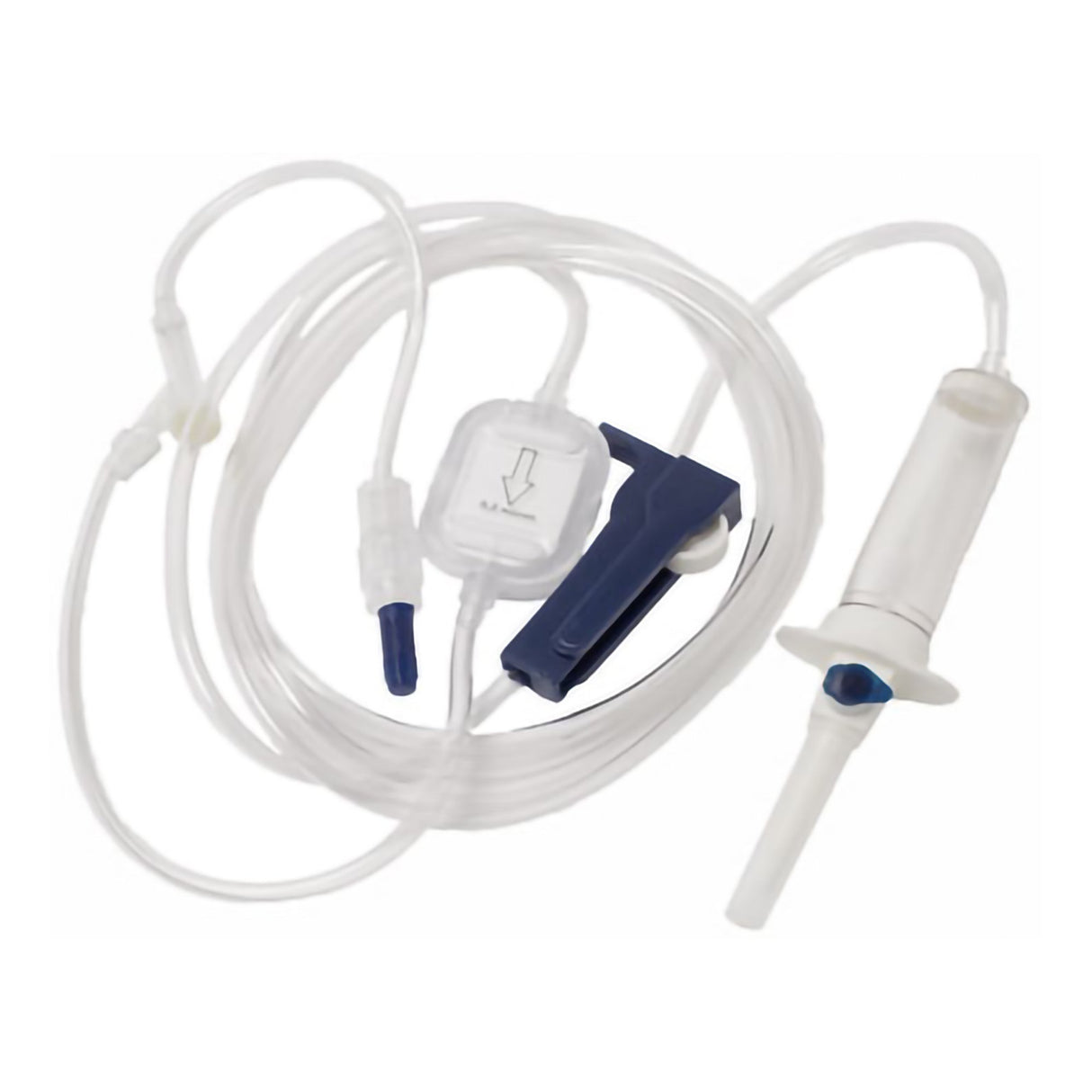 Primary IV Administration Set TrueCare™ Gravity 1 Port 20 Drops / mL Drip Rate 15 Micron Filter / 0.2 Micron Filter 92 Inch Tubing Solution Without Flow Regulator - BeHope