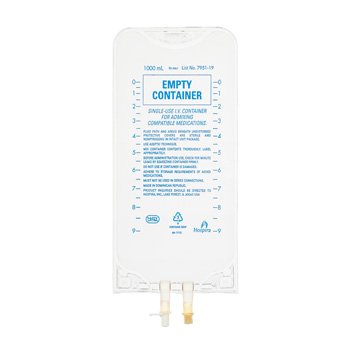 Medication Delivery Bag (empty) LifeCare® 1000 mL - BeHope