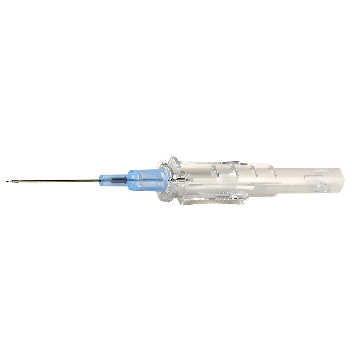 Peripheral IV Catheter Protectiv® Plus 22 Gauge 1 Inch Polyurethane Straight Hub Non Blood Control Sliding Safety - BeHope