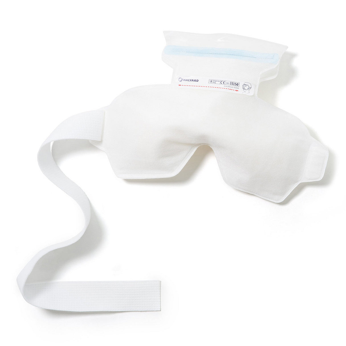 Ice Bag Eyecare EENT Facial One Size Fits Most 4-1/2 X 10 Inch Polyester / Polyethylene / Adhesive Reusable - BeHope