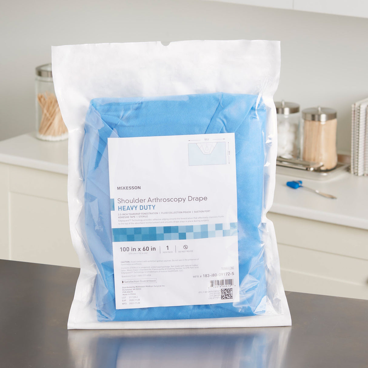 Orthopedic Drape McKesson Heavy-Duty Shoulder Arthroscopy Drape 100 W X 60 L Inch Sterile - BeHope