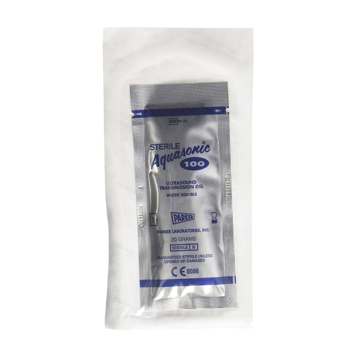 Ultrasound Gel Aquasonic® High Viscosity 20 Gram Packet OR Sterile - BeHope