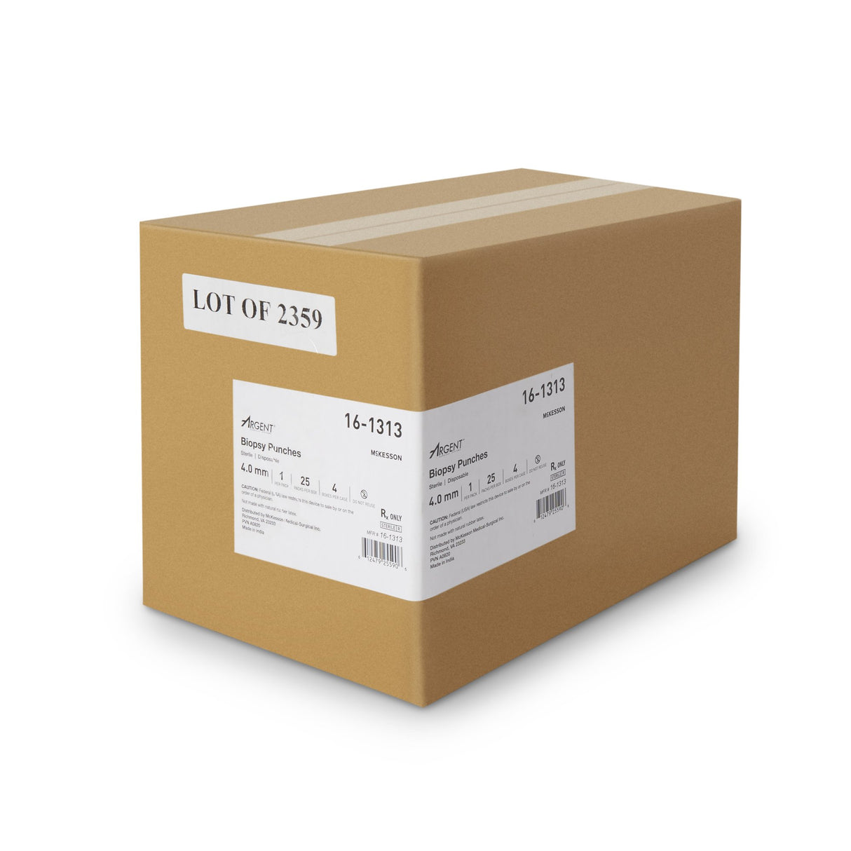 Biopsy Punch McKesson Argent™ Dermal 4 mm - BeHope