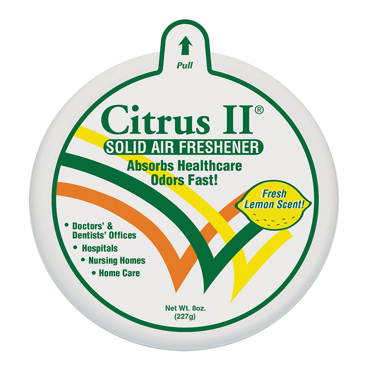 Air Freshener Citrus II® Solid 8 oz. Box Fresh Lemon Scent - BeHope