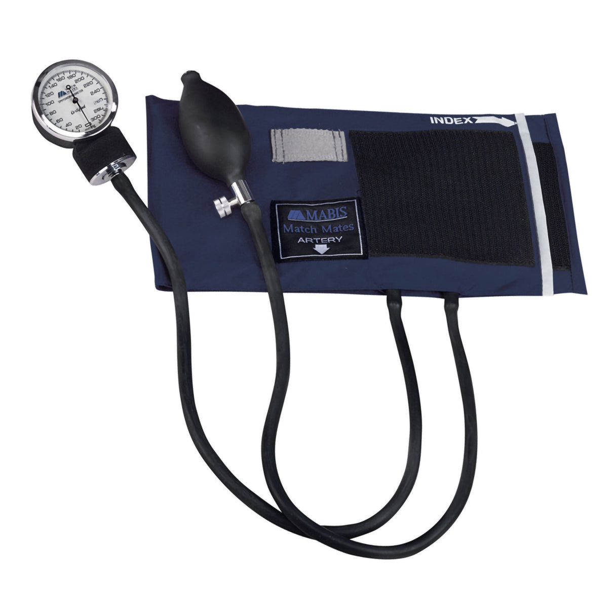 Aneroid Sphygmomanometer with Cuff Mabis Nylon Cuff Palm Aneroid - BeHope