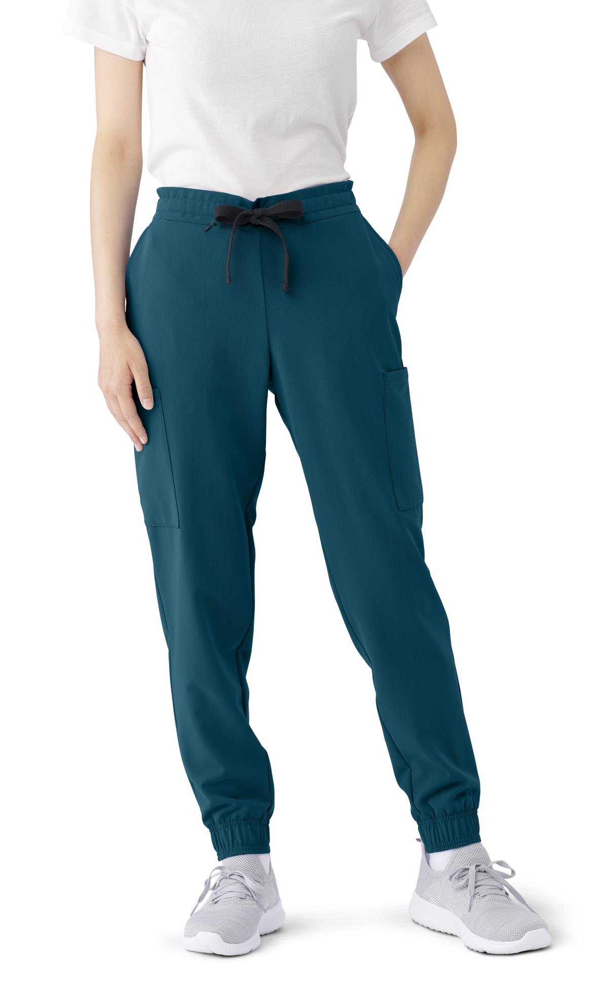 First AVE Women's 7-Pocket Jogger-Style Scrub Pant - BeHope