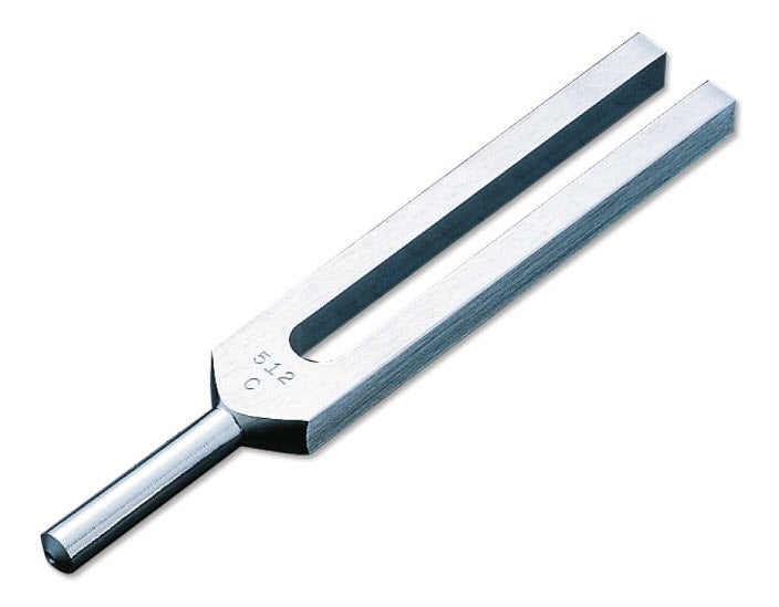 Tuning Fork with Weight ADC® Satin Aluminum 512 cps - BeHope