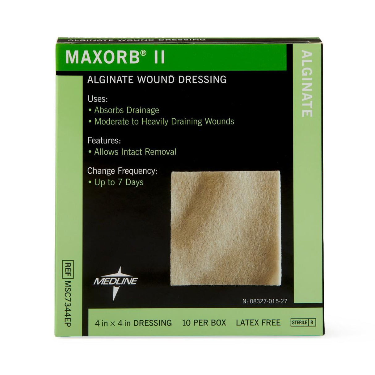 Alginate Dressing Maxorb® II 4 X 4 Inch Square - BeHope