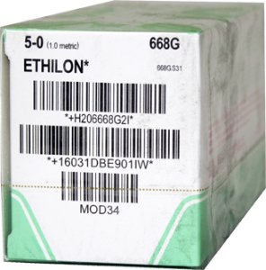 Nonabsorbable Monofilament Suture with Reverse Cutting Needle Ethilon™ Nylon - BeHope