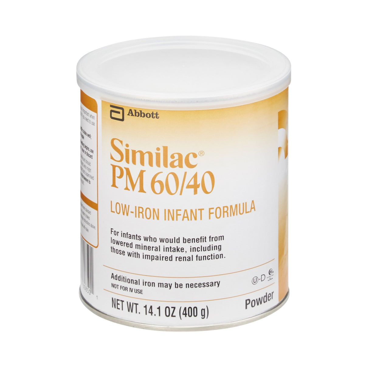 Infant Formula Similac® PM 60 / 40 Unflavored 14.1 oz. Can Powder Low Iron Impaired Renal Function - BeHope