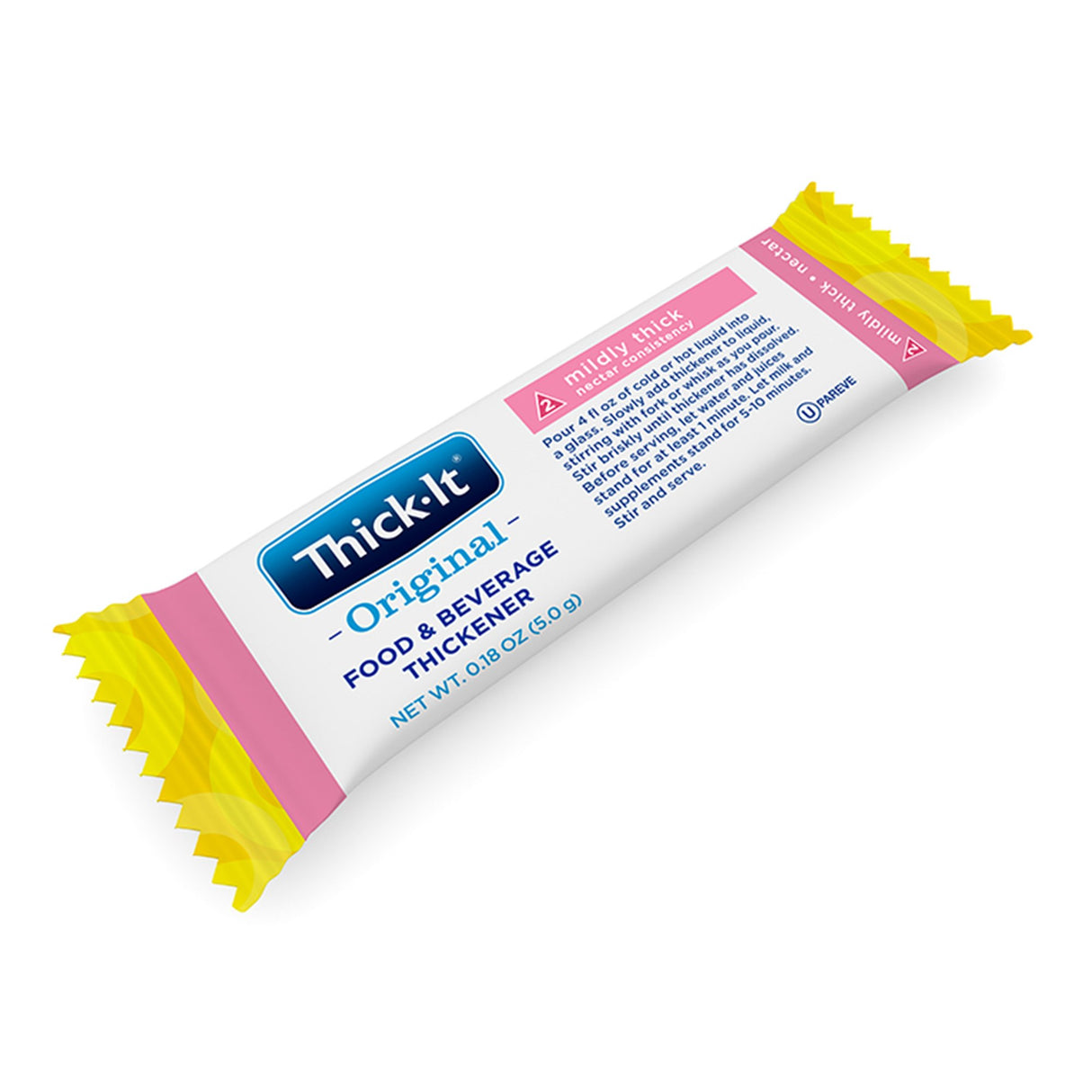Food and Beverage Thickener Thick-It® Original 5 Gram Individual Packet Unflavored Powder IDDSI Level 2 Mildly Thick - BeHope