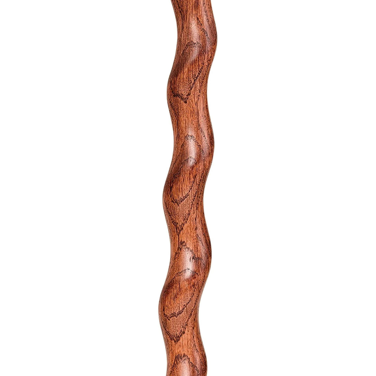T-Handle Cane Brazos™ Twisted Wood 34 Inch Height American Hardwood - BeHope