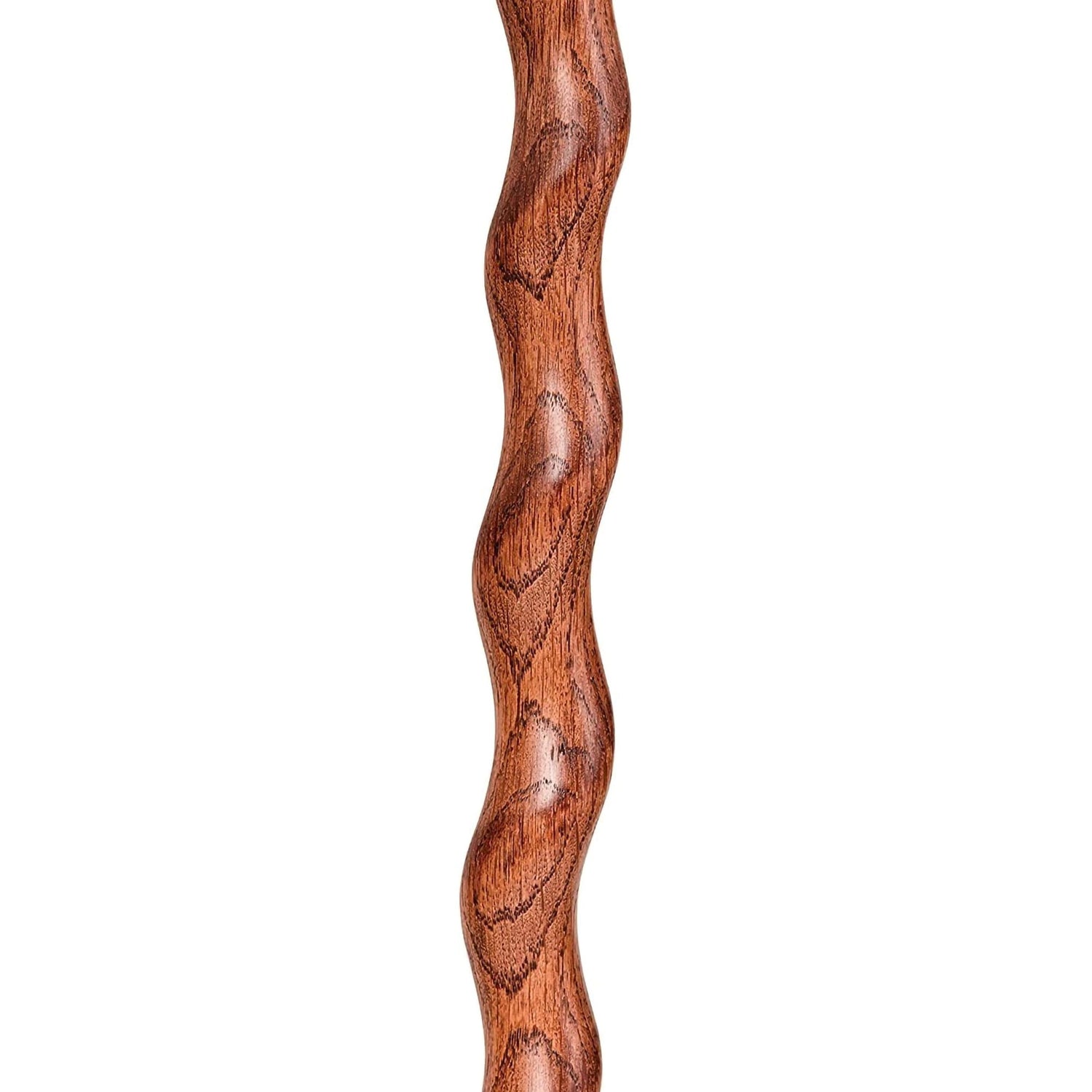 T-Handle Cane Brazos™ Twisted Wood 34 Inch Height American Hardwood - BeHope
