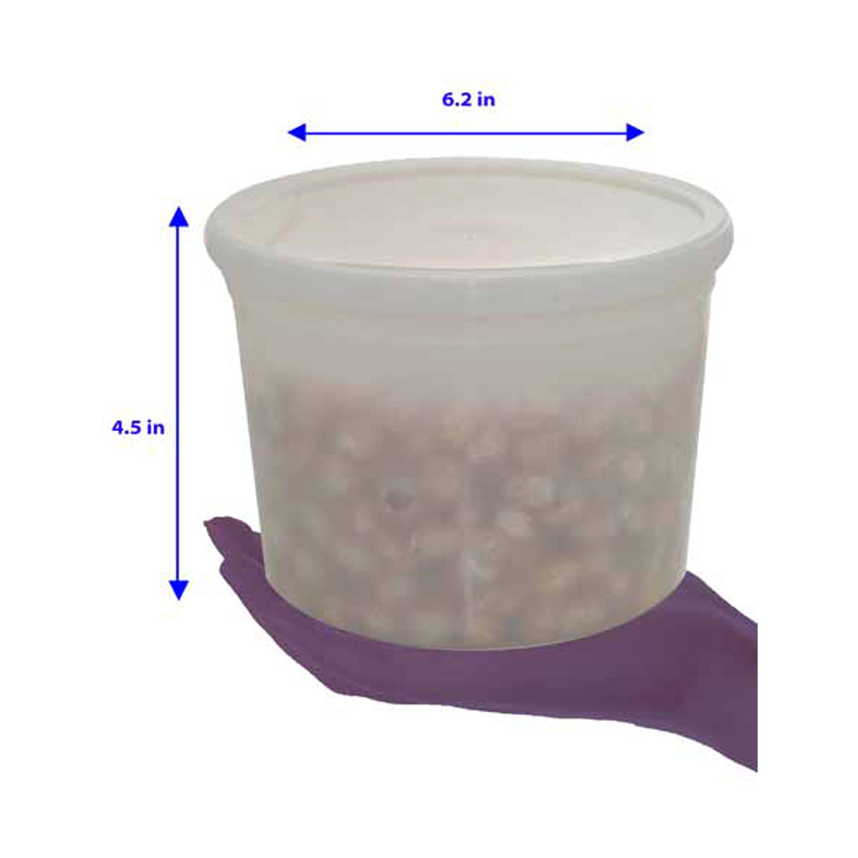 Lab Storage Container Oakridge Products Pathology Container Polyethylene 1,892 mL (64 oz.) - BeHope