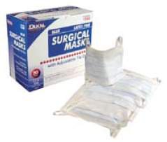 Surgical Mask Dukal® ASTM Level 1 Earloops One Size Fits Most - BeHope