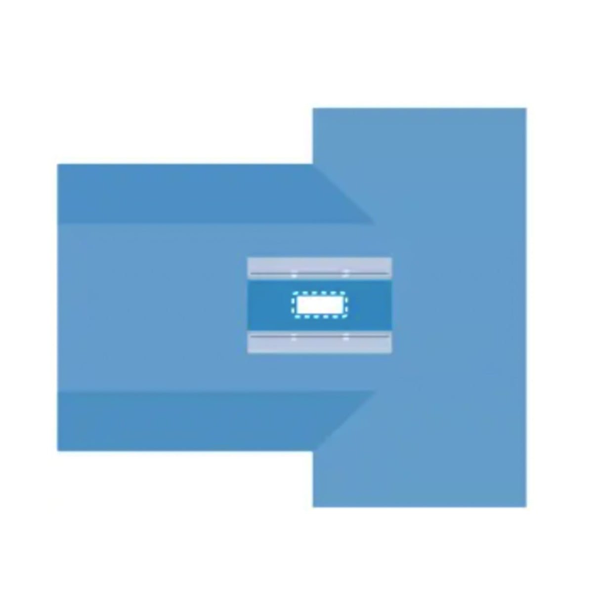 Abdominal Drape Laparotomy Drape 100 W X 77 W X 123 L Inch Sterile - BeHope