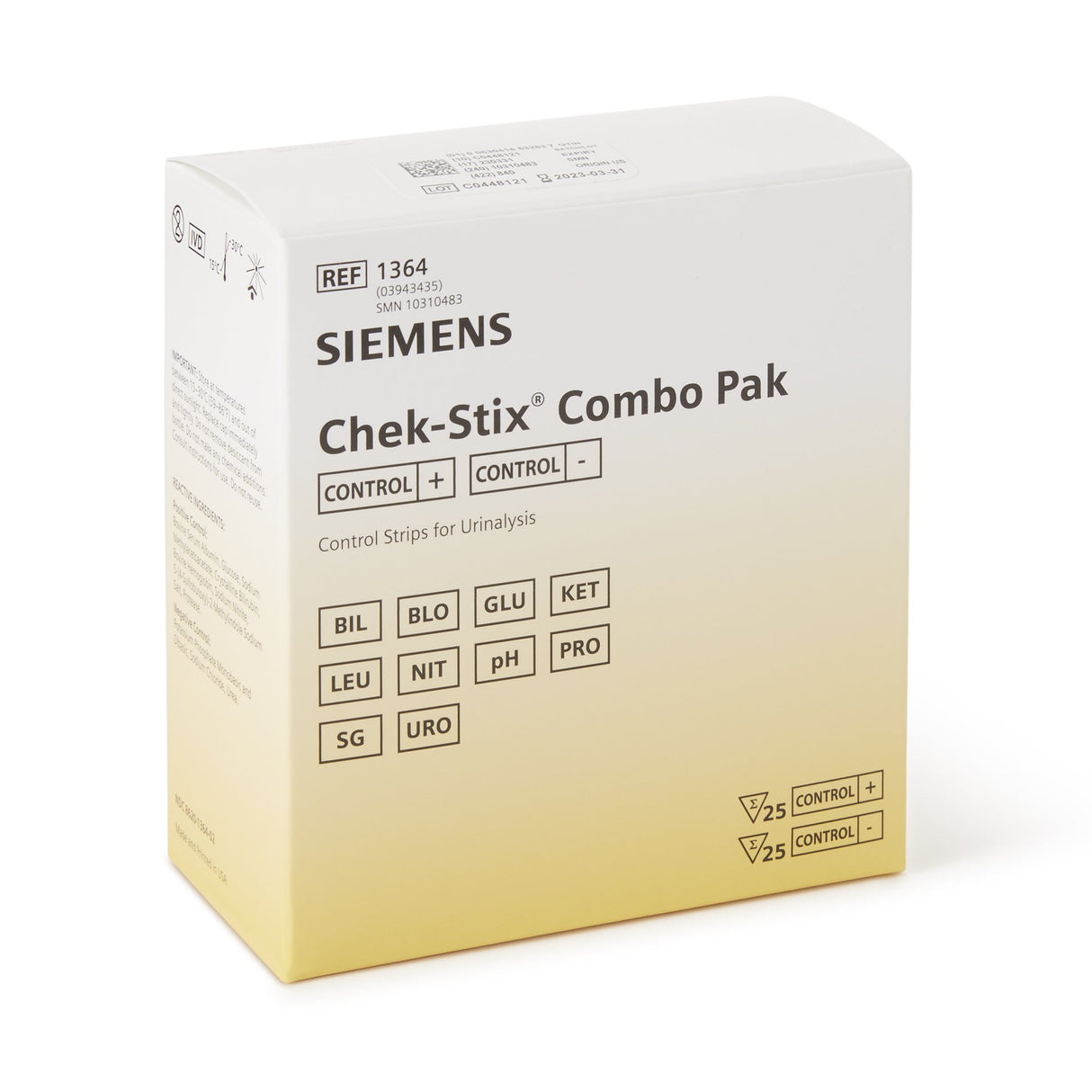 Multi-Analyte Control Set Chek-Stix® Urinalysis Positive Level / Negative Level 50 per Bottle - BeHope