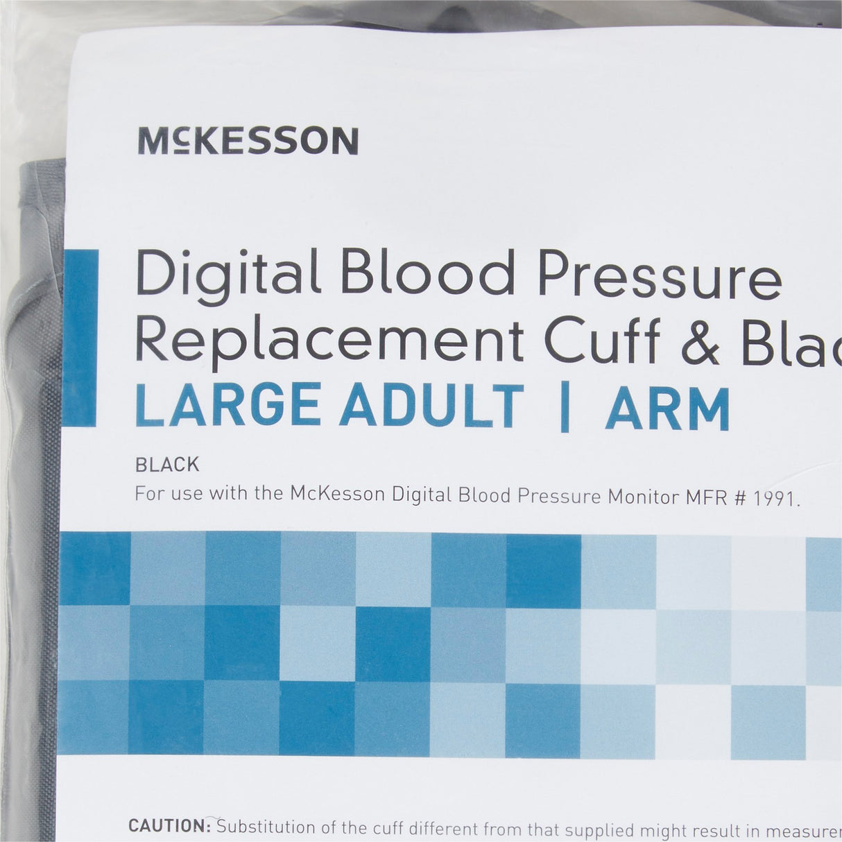 Reusable Blood Pressure Cuff McKesson 11.8 to 16.5 Inch Arm Nylon Cuff Large Adult Cuff - BeHope