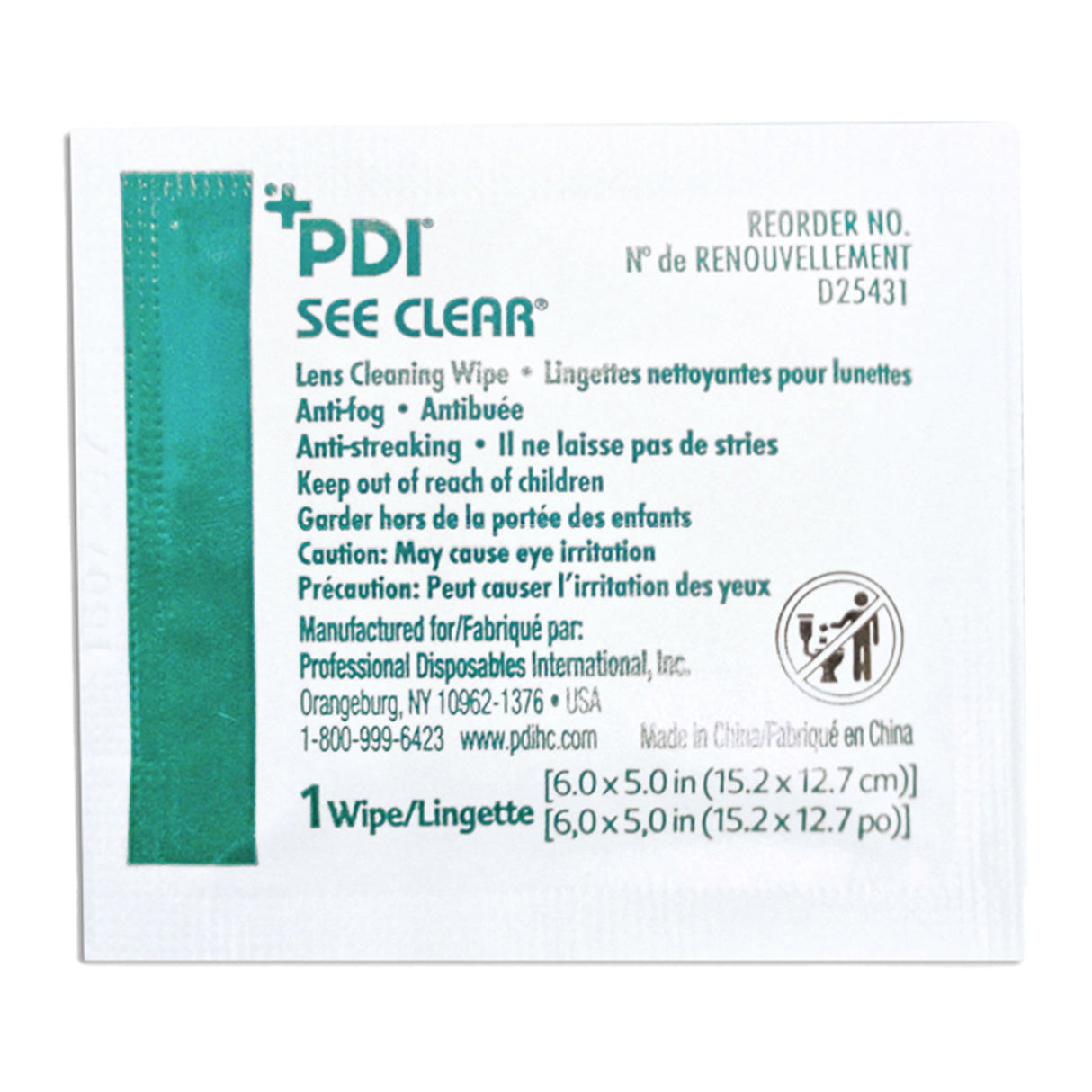 See Clear® Lens Cleaning Wipe - BeHope