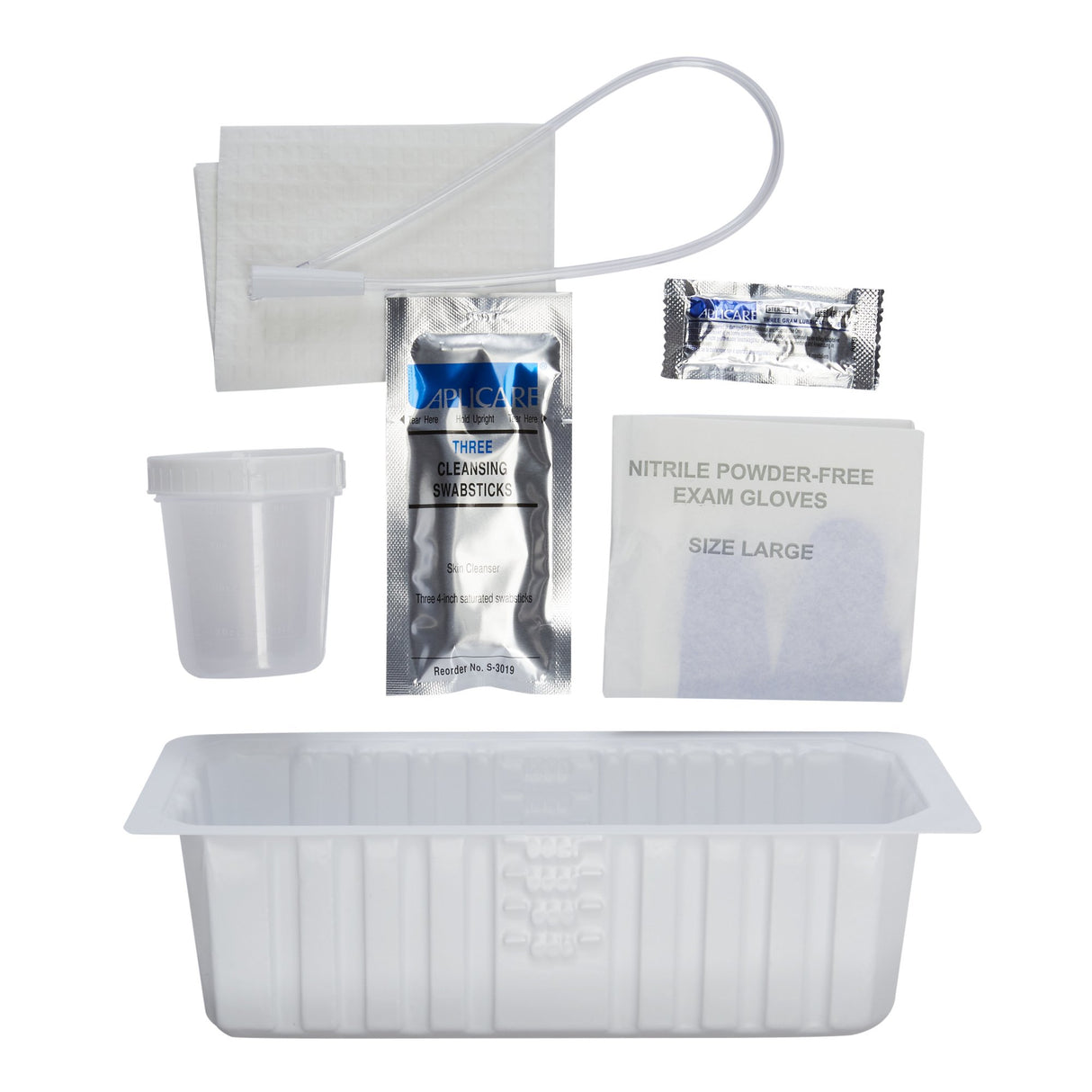 Intermittent Catheter Tray Kenguard™ Open System / Urethral 14 Fr. Without Balloon Vinyl - BeHope