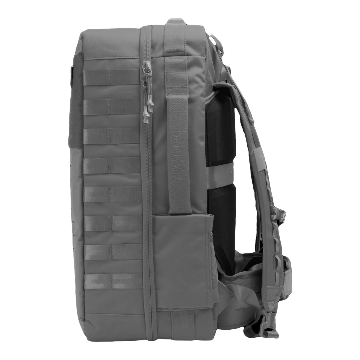 First Aid Kit My Medic™ The MEDIC Pro 10 Person Gray Nylon Backpack - BeHope