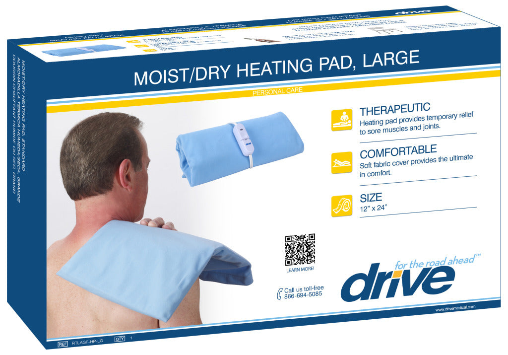 Moist-Dry Heating Pad, Standard -BeHope
