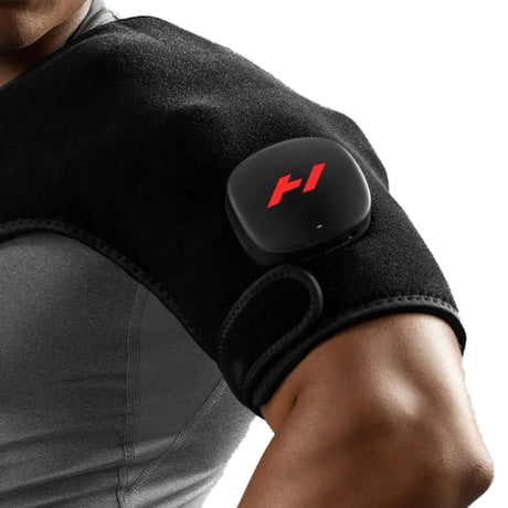 Heat and Massage Therapy Wrap Hyperice Venom 2 Shoulder One Size Fits Most Neoprene / Silicone Reusable - BeHope