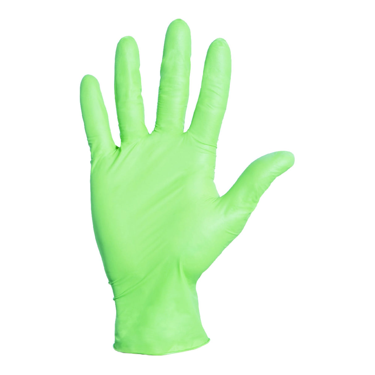 Exam Glove FLEXAPRENE* GREEN Medium NonSterile Chloroprene Standard Cuff Length Textured Fingertips Green Not Rated - BeHope