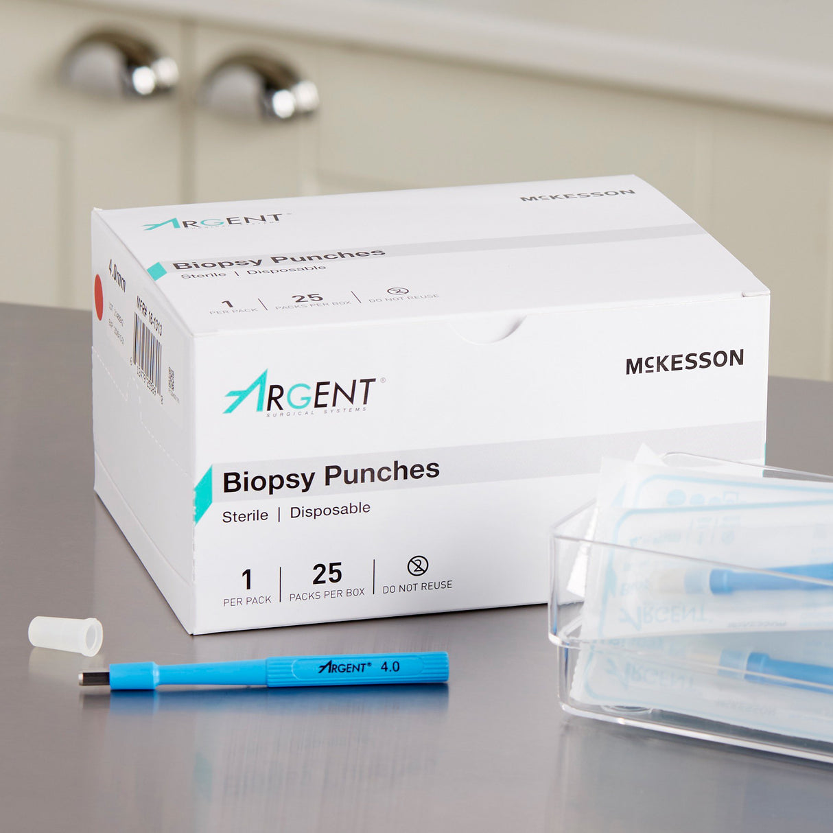 Biopsy Punch McKesson Argent™ Dermal 4 mm - BeHope