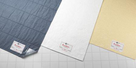 Absorbent Floor Mat SurgiSafe® Specialty 23 X 40 Inch Blue - BeHope