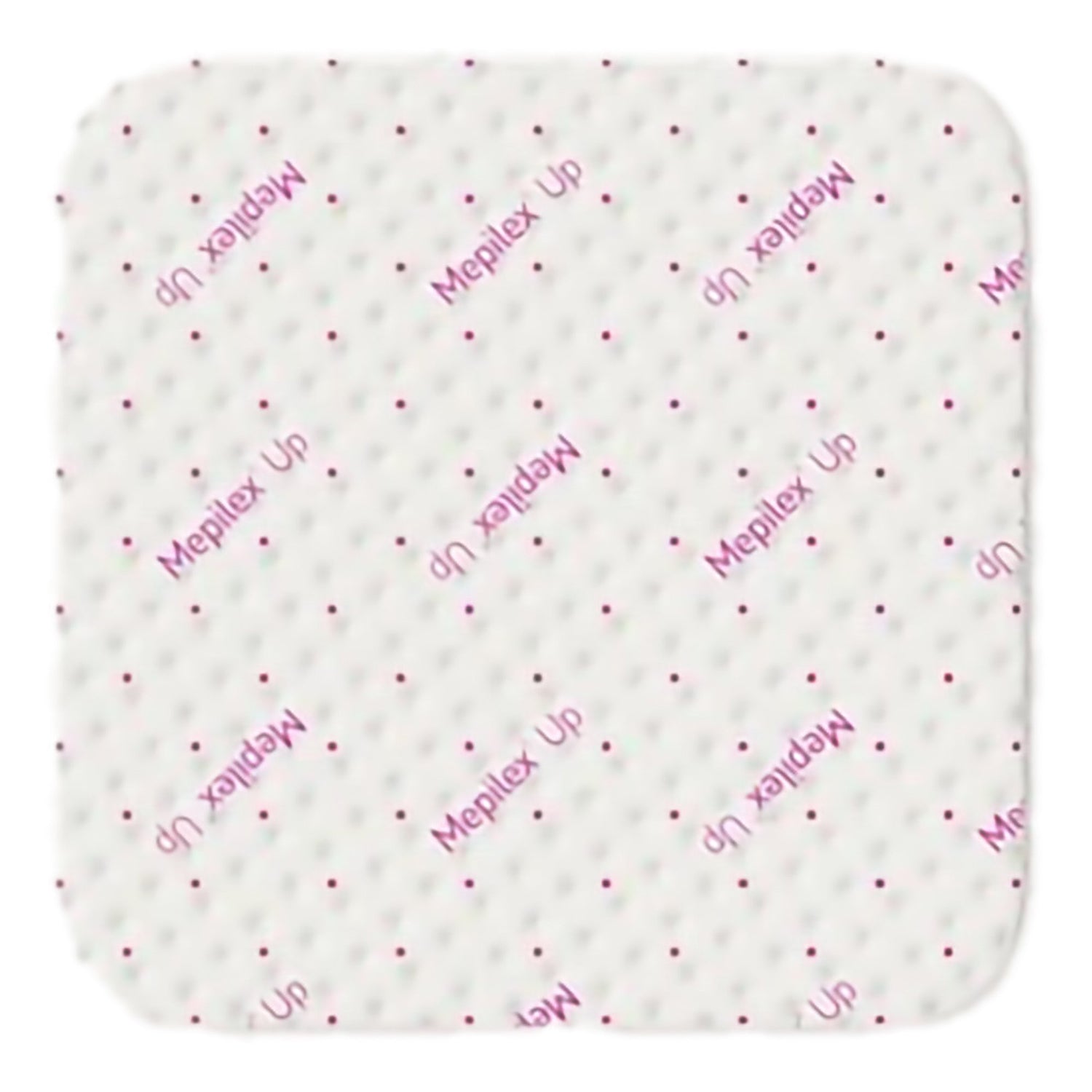 Foam Dressing Mepilex® Up 4 X 4 Inch Without Border Without Film Backing Silicone Adhesive Square Sterile - BeHope