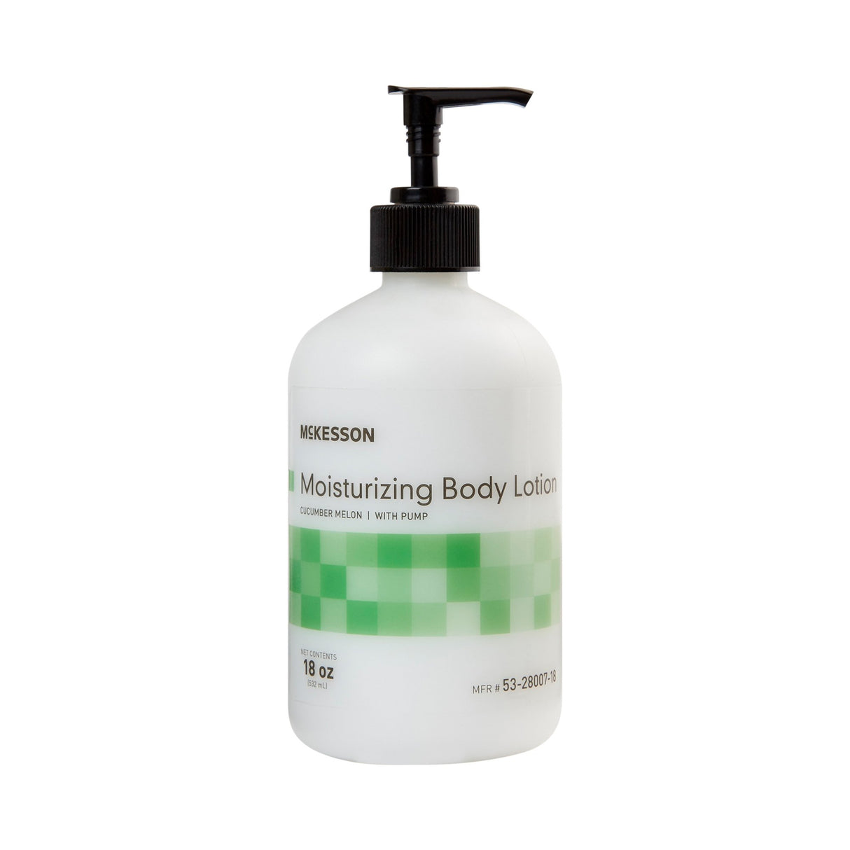 Hand and Body Moisturizer McKesson 18 oz. Pump Bottle Cucumber Melon Scent Lotion - BeHope