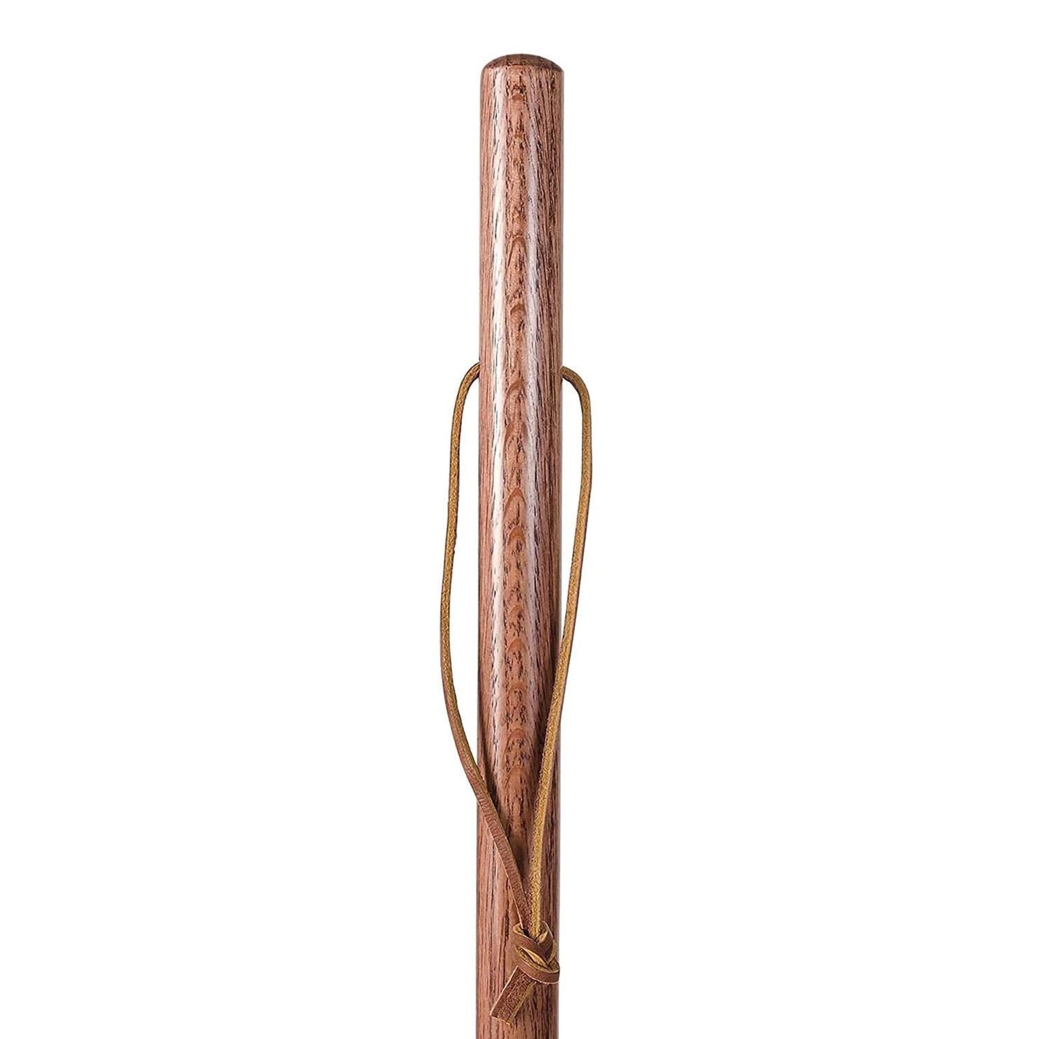 Walking Stick Brazos™ Twisted Backpacker Wood 55 Inch Height Red Oak - BeHope