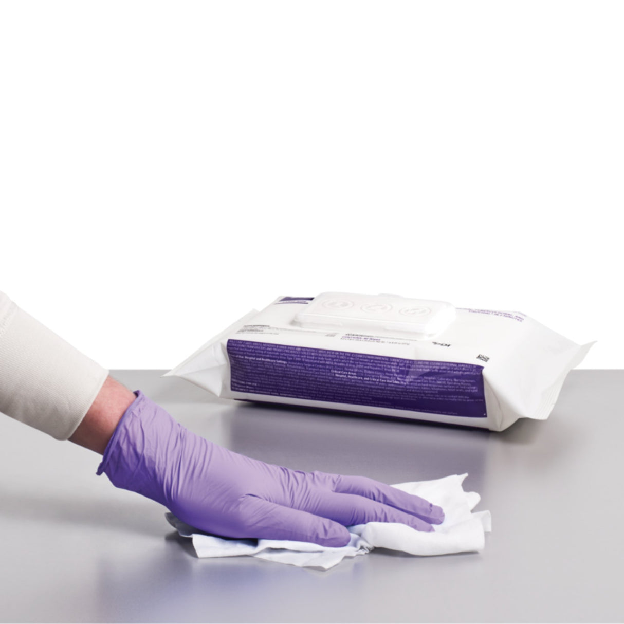 Surface Disinfectant Cleaner Super Sani-Cloth® Premoistened Germicidal Manual Pull Wipe 80 Count Soft Pack Alcohol Scent NonSterile - BeHope