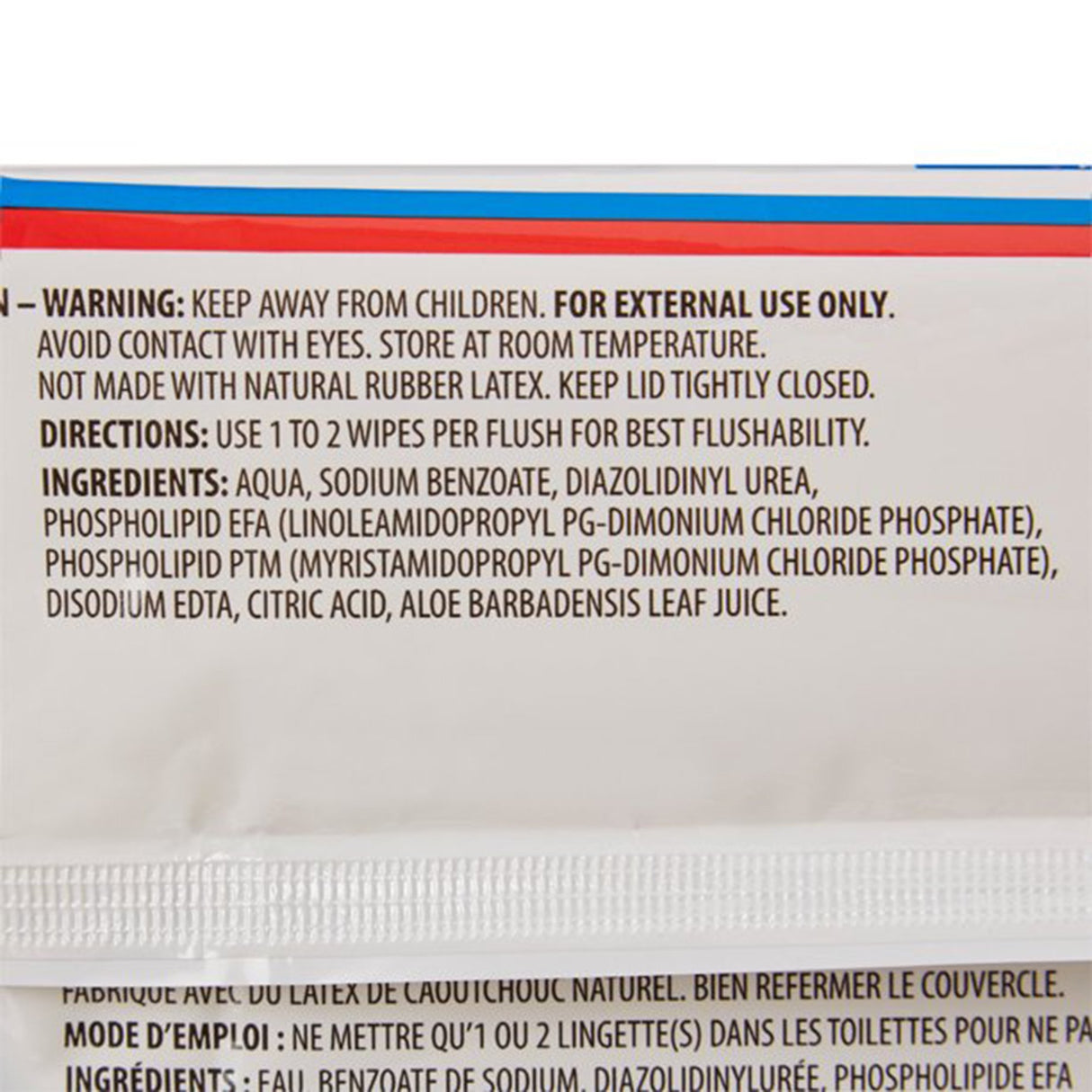 Flushable Personal Wipe Cardinal Health™ Wings™ Soft Pack Unscented 44 Count - BeHope