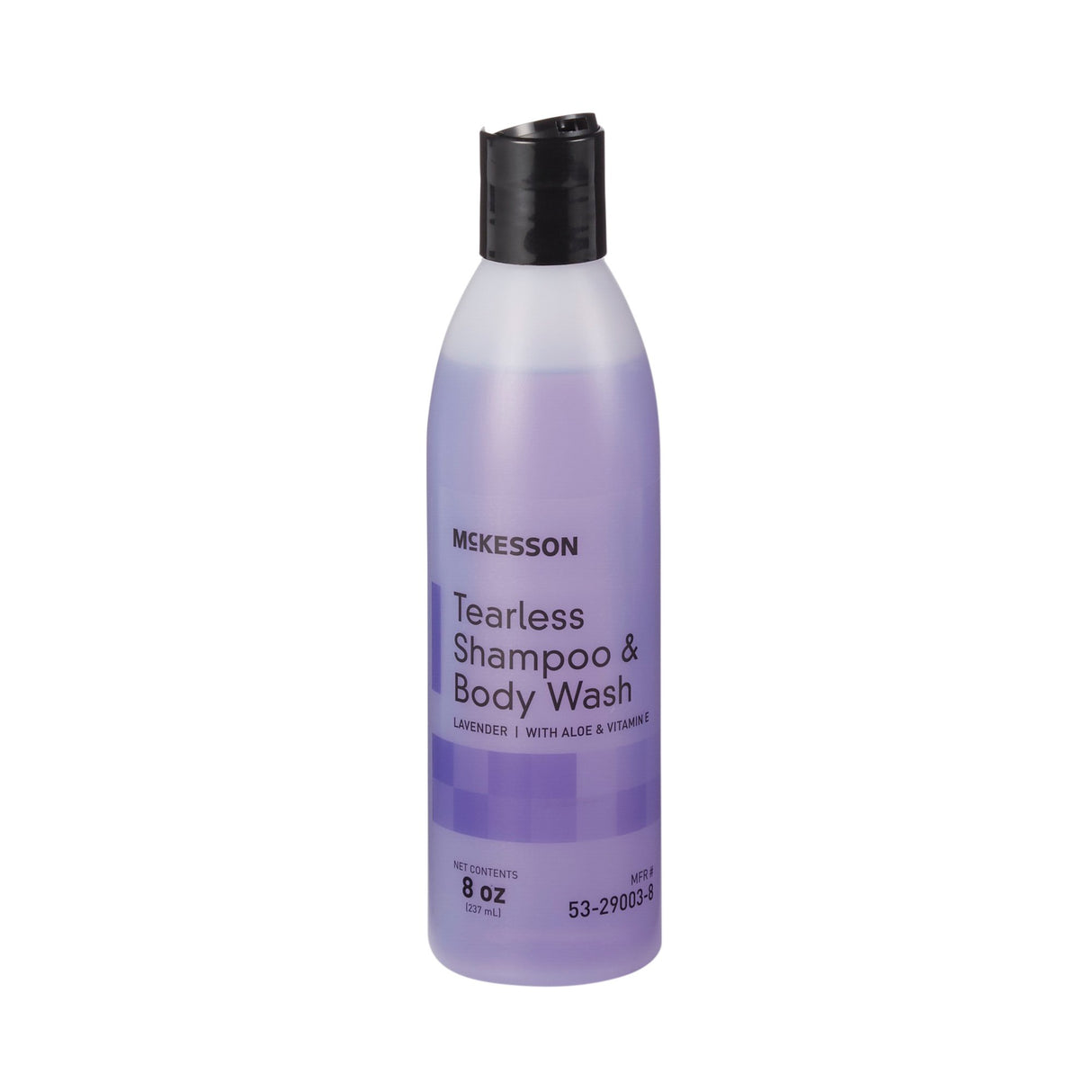 Tearless Shampoo and Body Wash McKesson 8 oz. Flip Top Bottle Lavender Scent - BeHope