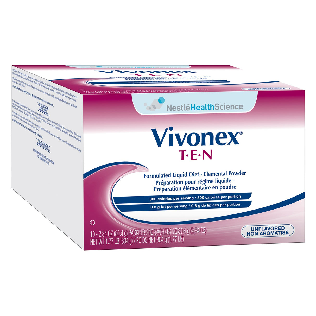 Oral Supplement Vivonex® T.E.N Unflavored Powder 2.84 oz. Individual Packet - BeHope