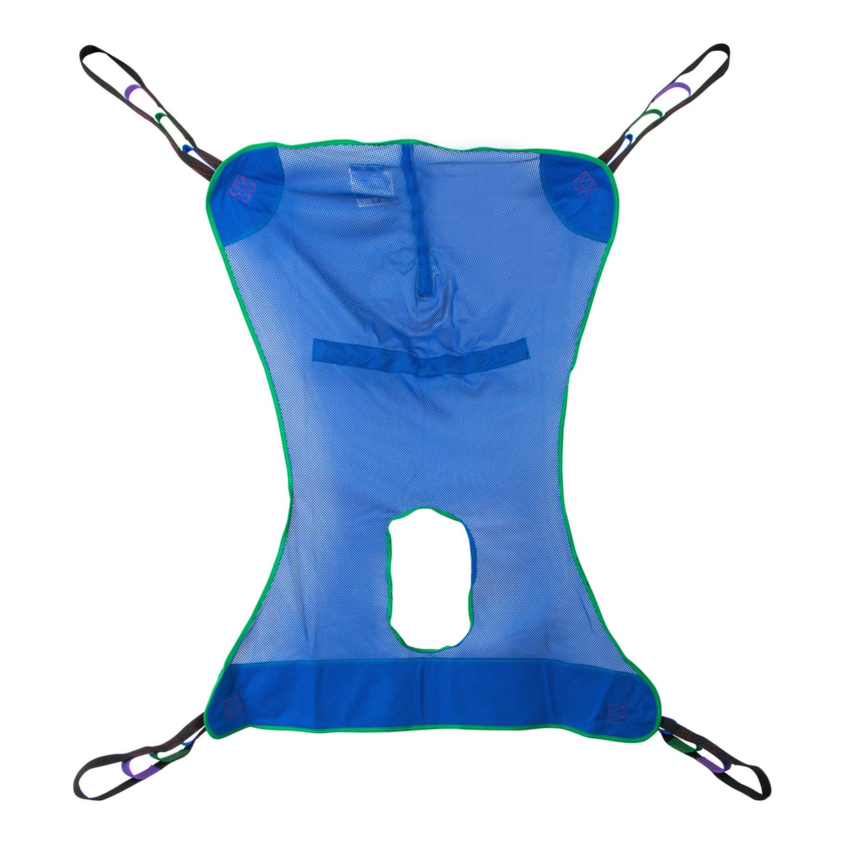 Full Body Commode Sling McKesson 4 or 6 Point Cradle Without Head Support Medium 600 lbs. Weight Capacity - BeHope