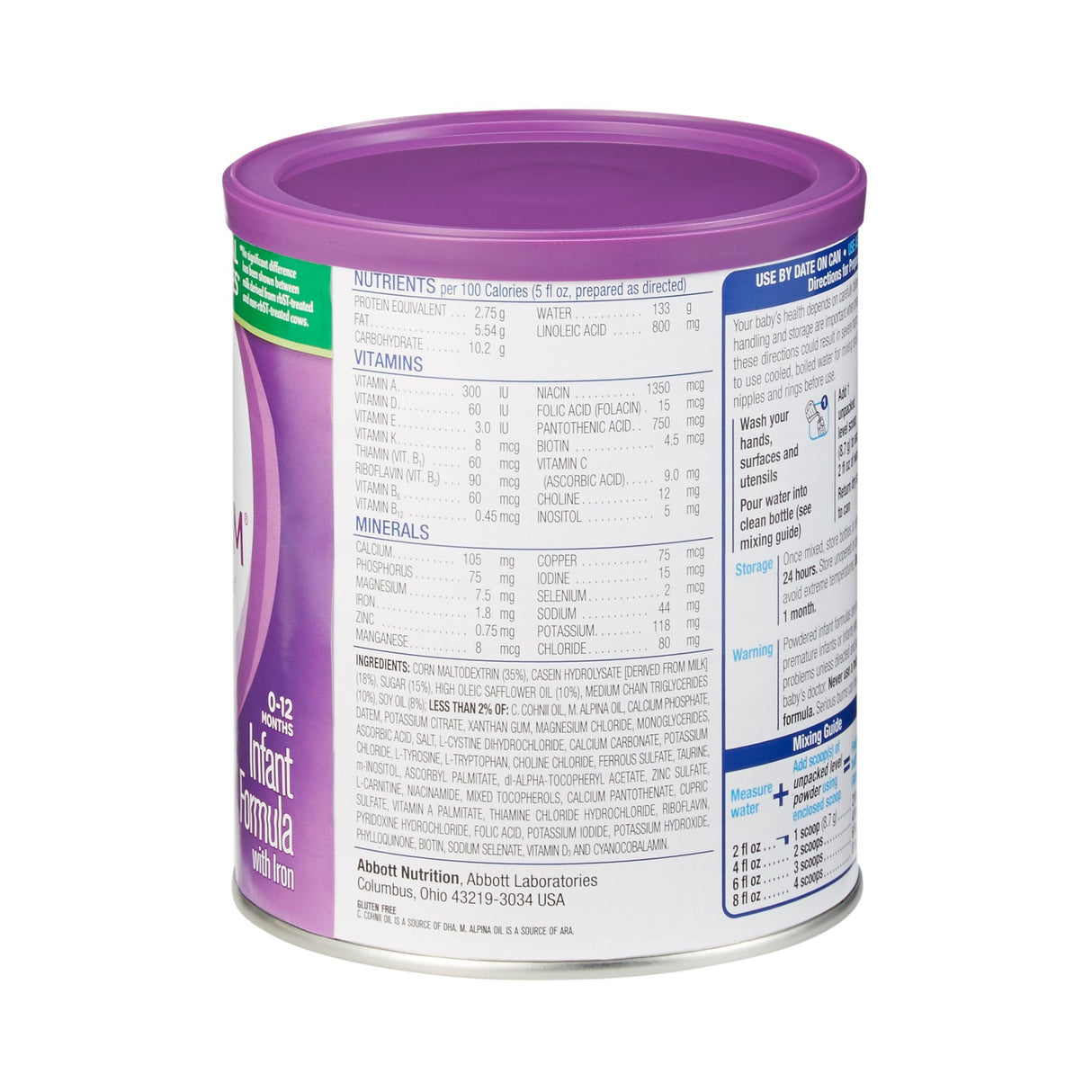 Infant Formula Similac® Alimentum® Unflavored 12.1 oz. Can Powder Food Allergies - BeHope
