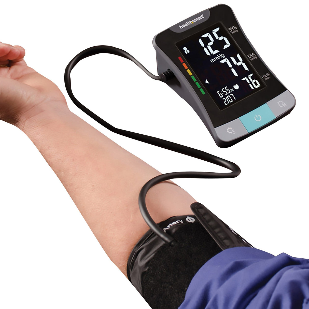 Home Automatic Digital Blood Pressure Monitor MABIS® Multiple Sizes Nylon Cuff 23 - 40 cm Talking Model - BeHope