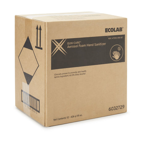 Hand Sanitizer Quik-Care™ 15 oz. Ethyl Alcohol Foaming Aerosol Can - BeHope