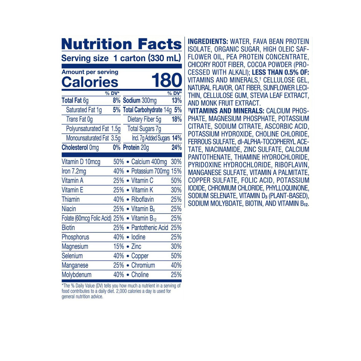 Oral Supplement Ensure® Plant Based Protein Nutrition Shake Chocolate Flavor Liquid 11 oz. Carton - BeHope