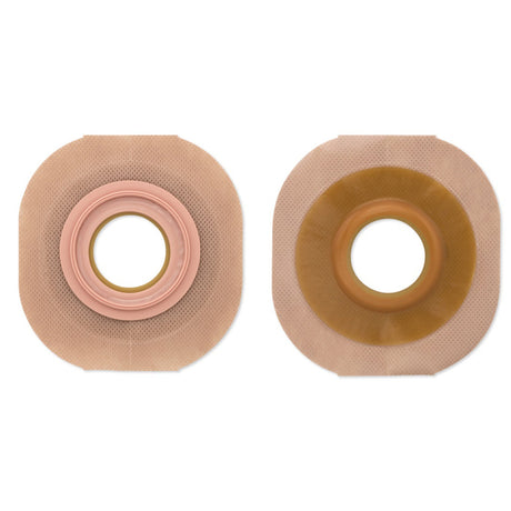 Ostomy Barrier New Image™ FlexTend™ Precut, Extended Wear Without Tape 70 mm Flange Blue Code System 1-5/8 Inch Opening - BeHope