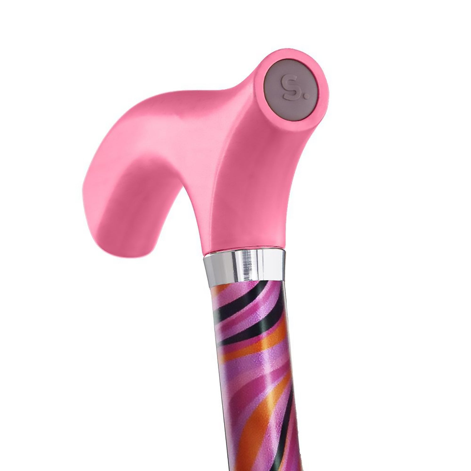 Folding Cane Switch Sticks® Aluminum 32 to 37 Inch Height Tango Print - BeHope