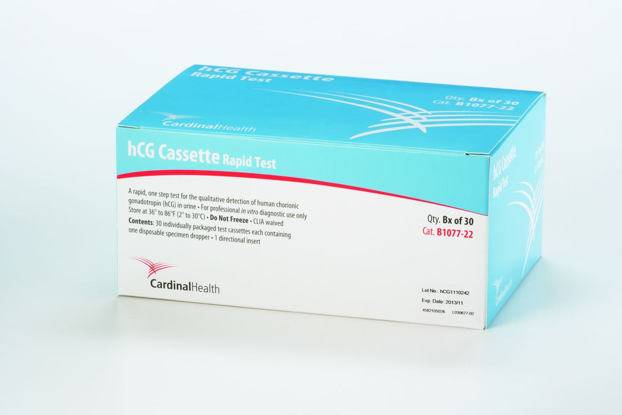 Reproductive Health Test Kit hCG Pregnancy Test 30 Tests CLIA Waived Sample Dependent - BeHope