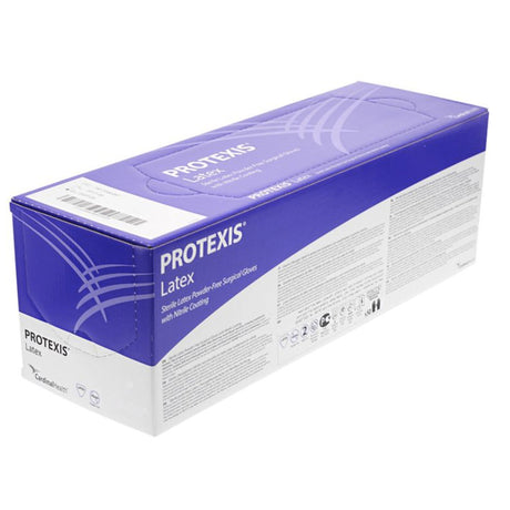 Surgical Glove Protexis™ Latex Size 6.5 Sterile Latex Standard Cuff Length Smooth Light Brown Not Chemo Approved - BeHope